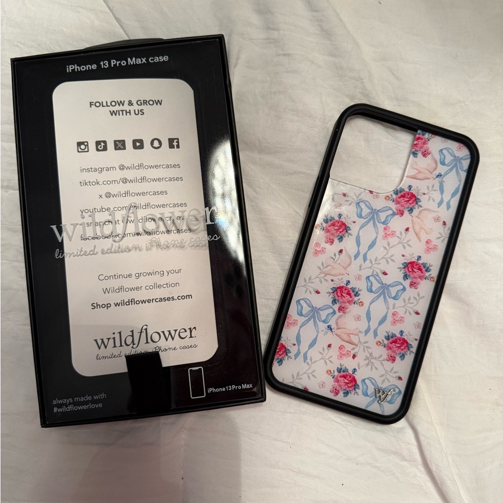Wildflower iPhone 13 Pro Max Case Lovey Dovey